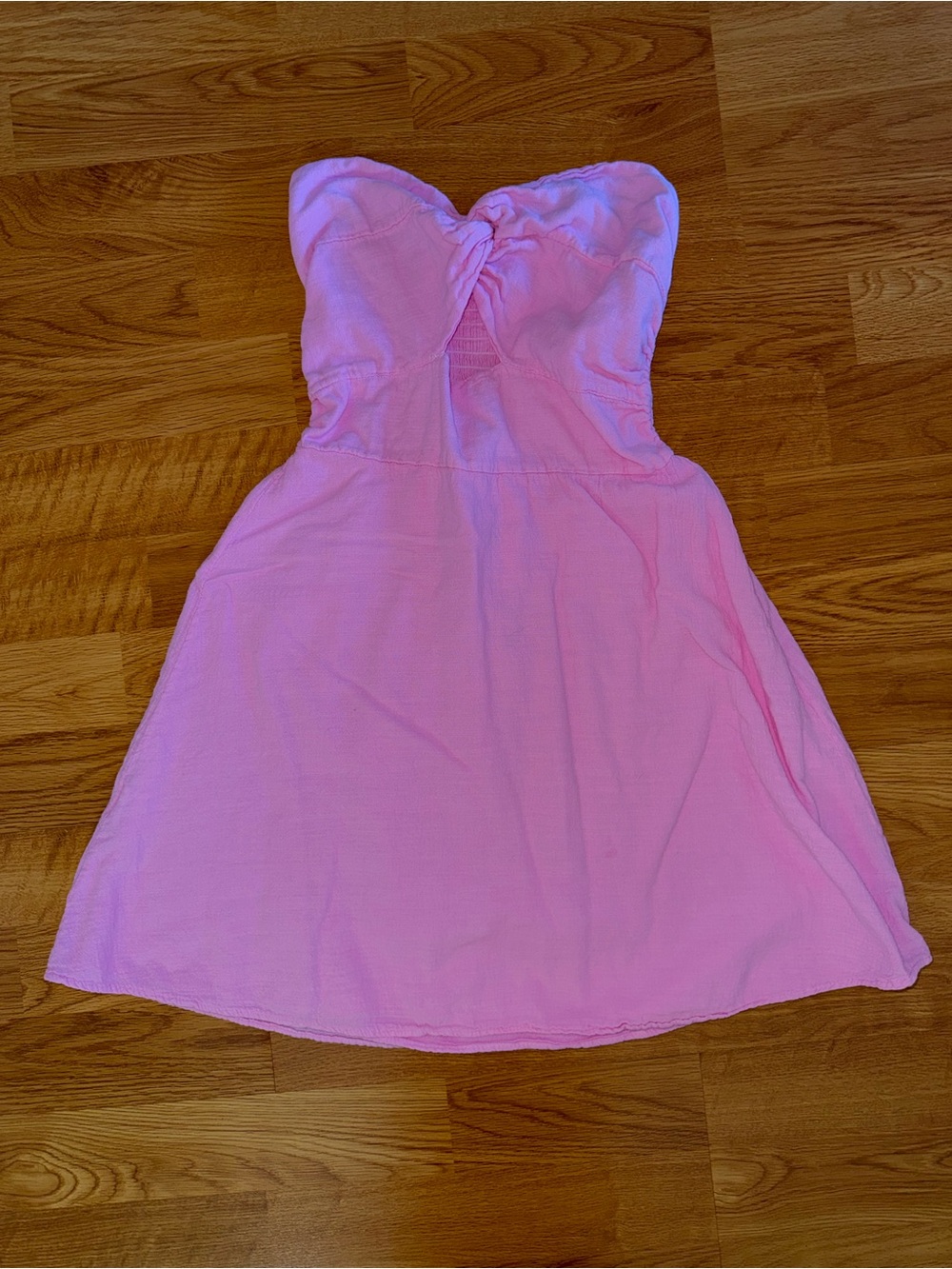 Blanco By Nature Strapless Pink Dress